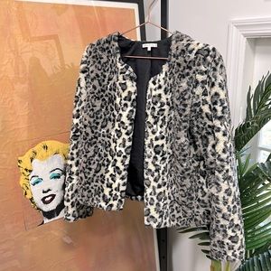 Willow & Clay Faux Fur Jacket from Anthropologie.